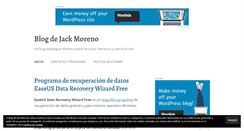 Desktop Screenshot of jackmoreno.com